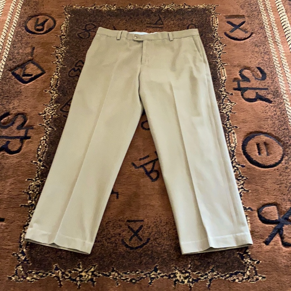 Men’s Kirkland Pants size 36 x 30 tannish brown color